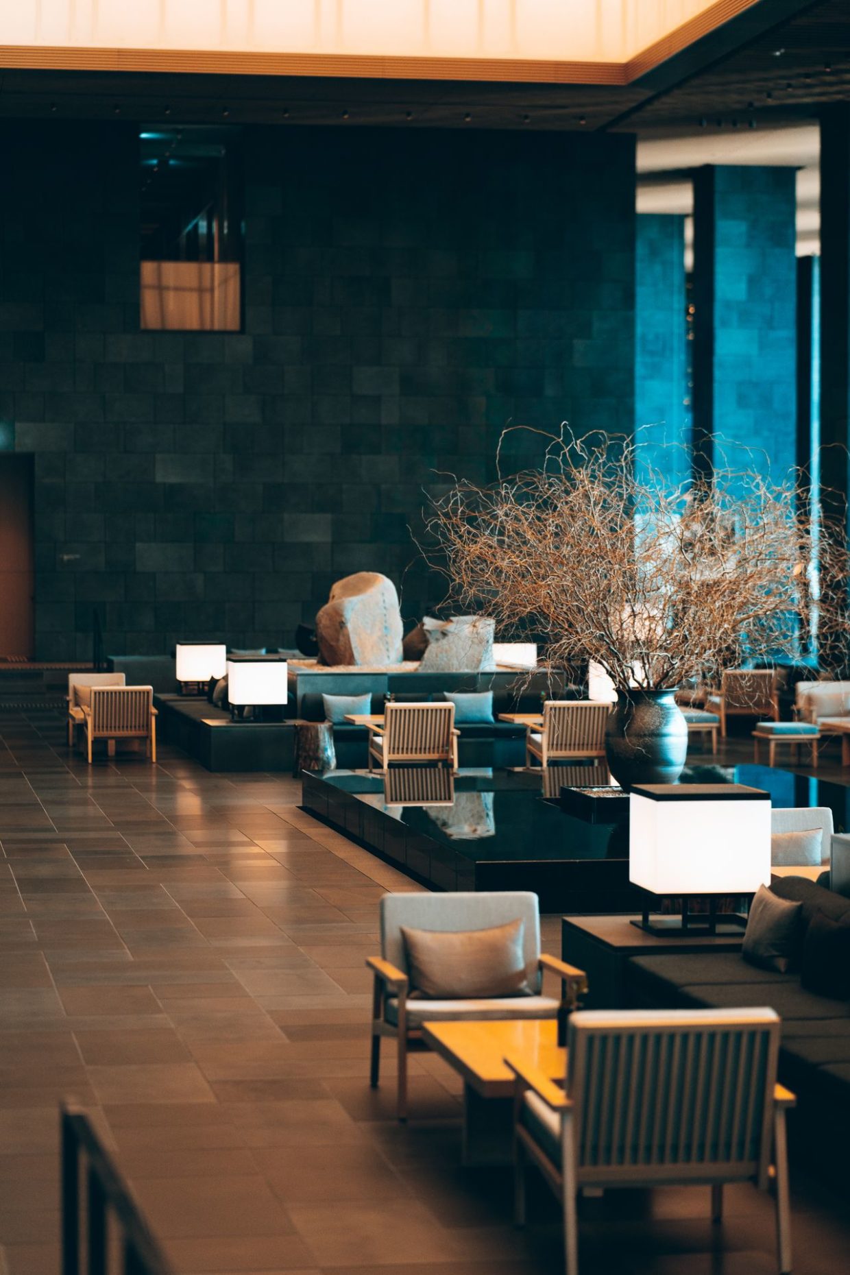 Aman Tokyo Lobby by Szymon Shields