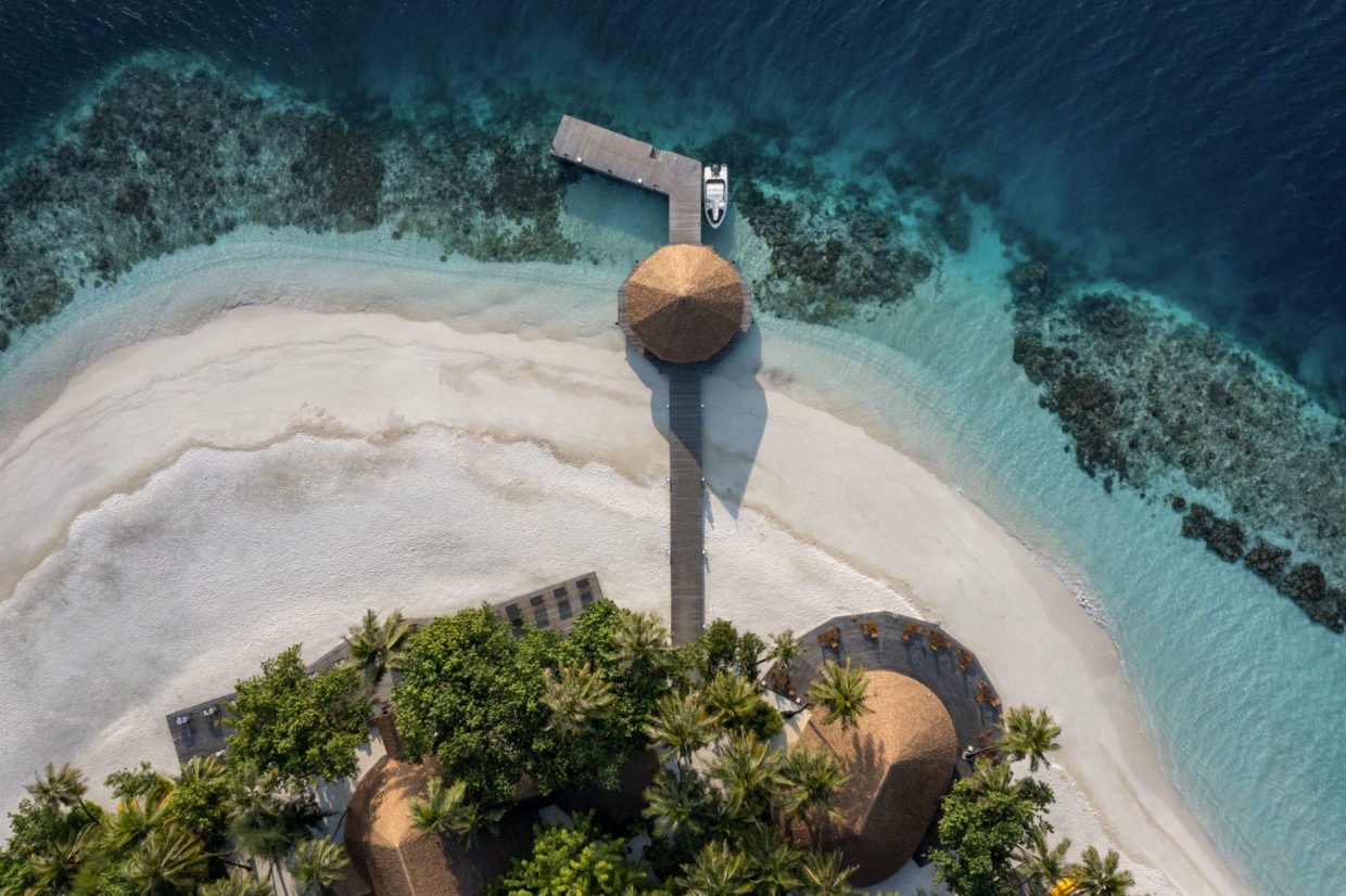 dhwa ihuru bird eye view