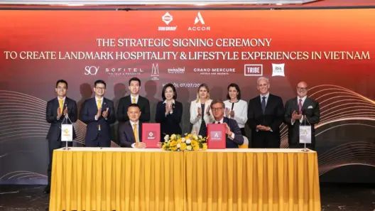Accor and Sun Group Signing - Photo Courtesy by Accor